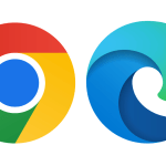 Chrome and Edge logos displayed side by side
