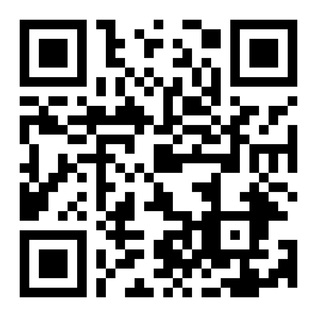 QR-код, с помощью которого пользователь может загрузить Malwarebytes на текущую операционную систему, включая мобильные устройства.