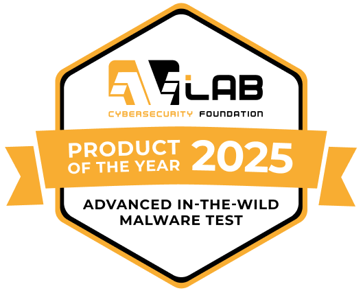 Знак отличия "Продукт года" от AV Lab в 2025 году